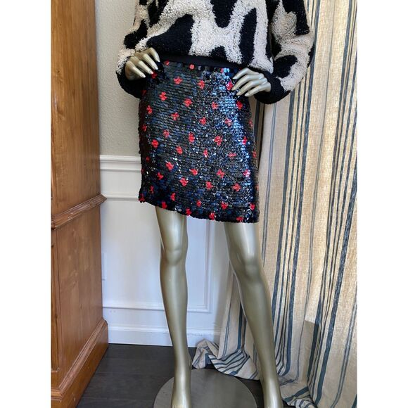Derek Lam Dresses & Skirts - $1990 NWT Derek Lam Large Sequin Dots Straight Skirt 4